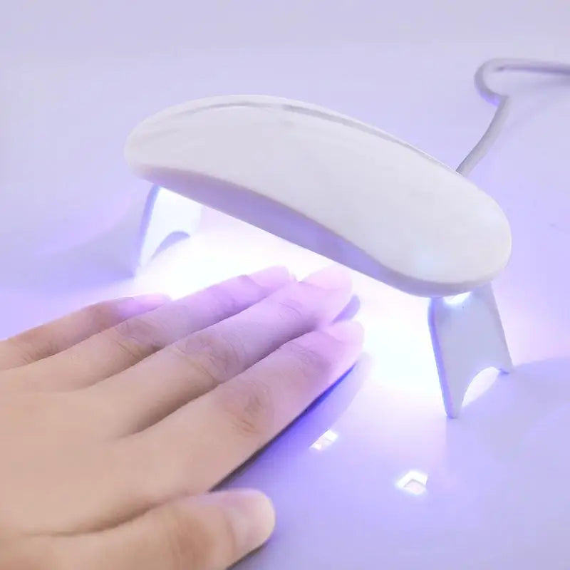 Portable Nail Dryer Lamp UV LED Nail Light For Curing All Gel Polish USB Rechargeable Quick Dry Manicure Machine Nail Art Tools